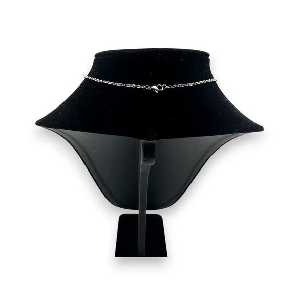 Amethyst Pendant Necklace Silver Wrapped - Picture 8 of 10